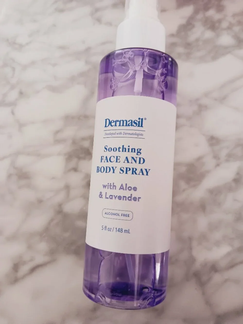 Dermasil Soothing Face and Body Spray with Aloe & Lavender